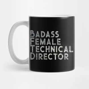 Badass Female Technical Director Mug